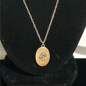 Let’s Grow Together GoldTone Necklace